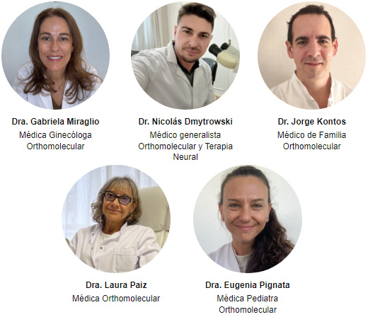 Jornada presencial de Medicina Orthomolecular / Disertantes