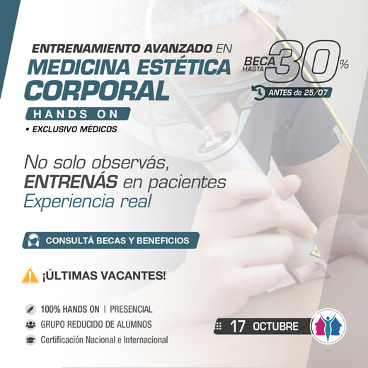 Entrenamiento Avanzado de Medicina Esttica Corporal